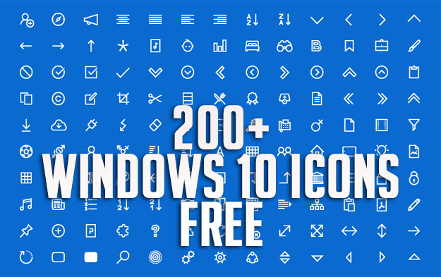 microsoft free icons download windows 10